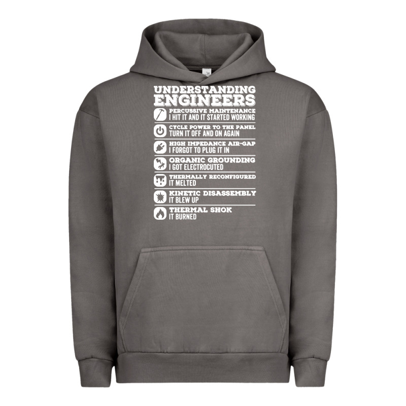 Understanding Engineers Funny Urban Hoodie by linhVisuals | Teevron