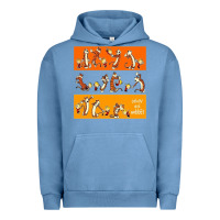 Pigment Pebble Blue calvin Urban Hoodie - linhVisuals