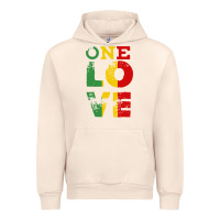 Sandshell one love rasta reggae Urban Hoodie - linhVisuals