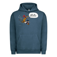 Pigment Midnight Navy calvin Urban Hoodie - linhVisuals