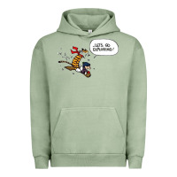 Pigment Oil Green calvin Urban Hoodie - linhVisuals