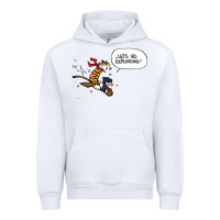 White calvin Urban Hoodie - linhVisuals
