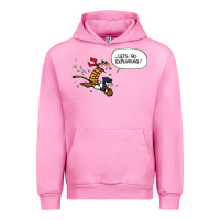 Fuchsia Pink calvin Urban Hoodie - linhVisuals