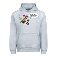Heather Grey calvin Urban Hoodie - linhVisuals