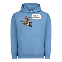 Pigment Pebble Blue calvin Urban Hoodie - linhVisuals