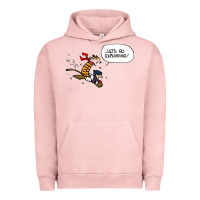 Pigment Salmon calvin Urban Hoodie - linhVisuals