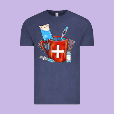 Nurse Coffee Mug Vintage Tee Designed By Fadigitalartstudio
