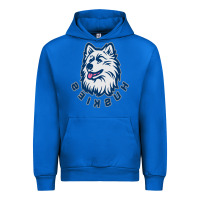 Cobalt HUSKIES Urban Hoodie - linhVisuals