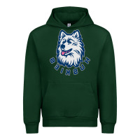 Forest Green HUSKIES Urban Hoodie - linhVisuals
