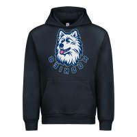 Navy HUSKIES Urban Hoodie - linhVisuals