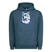 Pigment Midnight Navy HUSKIES Urban Hoodie - linhVisuals