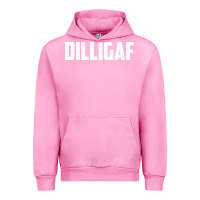 Fuchsia Pink dilligaf    bowling Urban Hoodie - linhVisuals
