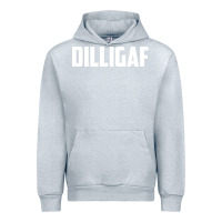 Heather Grey dilligaf    bowling Urban Hoodie - linhVisuals