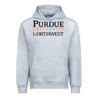 Heather Grey purdue university northwest Urban Hoodie - linhVisuals