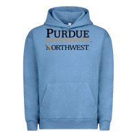 Pigment Pebble Blue purdue university northwest Urban Hoodie - linhVisuals
