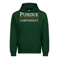 Forest Green purdue university northwest Urban Hoodie - linhVisuals