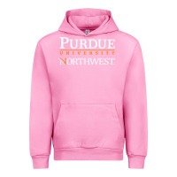 Fuchsia Pink purdue university northwest Urban Hoodie - linhVisuals
