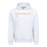 White purdue university northwest Urban Hoodie - linhVisuals
