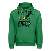 Emerald Foster The People Pumped Up Kicks Urban Hoodie - linhVisuals