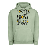 Pigment Oil Green Foster The People Pumped Up Kicks Urban Hoodie - linhVisuals