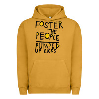 Pigment Peanut Butter Foster The People Pumped Up Kicks Urban Hoodie - linhVisuals