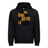 Black Foster The People Pumped Up Kicks Urban Hoodie - linhVisuals