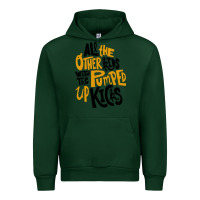 Forest Green Foster The People Pumped Up Kicks Urban Hoodie - linhVisuals