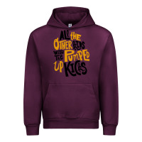 Mauve Wine Foster The People Pumped Up Kicks Urban Hoodie - linhVisuals