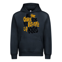Navy Foster The People Pumped Up Kicks Urban Hoodie - linhVisuals