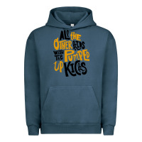 Pigment Midnight Navy Foster The People Pumped Up Kicks Urban Hoodie - linhVisuals