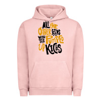 Pigment Salmon Foster The People Pumped Up Kicks Urban Hoodie - linhVisuals