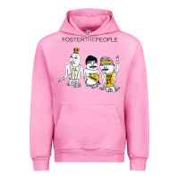 Fuchsia Pink Foster The People Call It What You Want Urban Hoodie - linhVisuals