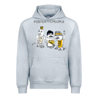 Heather Grey Foster The People Call It What You Want Urban Hoodie - linhVisuals