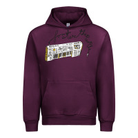 Mauve Wine Foster The People Torches Urban Hoodie - linhVisuals