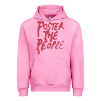 Fuchsia Pink Foster The People Urban Hoodie - linhVisuals