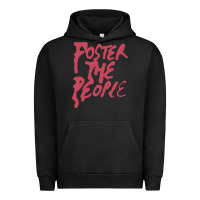 Pigment Black Foster The People Urban Hoodie - linhVisuals