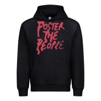 Black Foster The People Urban Hoodie - linhVisuals