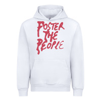 White Foster The People Urban Hoodie - linhVisuals