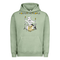 Pigment Oil Green Foster The People Helena Beat Urban Hoodie - linhVisuals