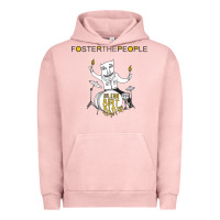 Pigment Salmon Foster The People Helena Beat Urban Hoodie - linhVisuals