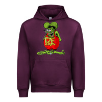 Mauve Wine rat fink  fk27 Urban Hoodie - linhVisuals