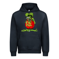 Navy rat fink  fk27 Urban Hoodie - linhVisuals