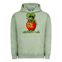 Pigment Oil Green rat fink  fk27 Urban Hoodie - linhVisuals
