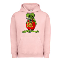 Pigment Salmon rat fink  fk27 Urban Hoodie - linhVisuals