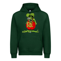 Forest Green rat fink  fk27 Urban Hoodie - linhVisuals