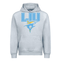Heather Grey long island university sharks Urban Hoodie - linhVisuals