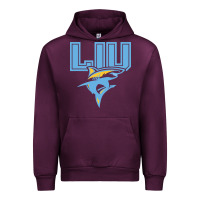 Mauve Wine long island university sharks Urban Hoodie - linhVisuals