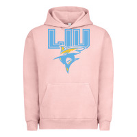 Pigment Salmon long island university sharks Urban Hoodie - linhVisuals