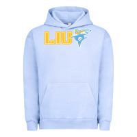 Pigment Grape Ice long island university sharks Urban Hoodie - linhVisuals