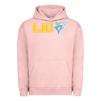 Pigment Salmon long island university sharks Urban Hoodie - linhVisuals